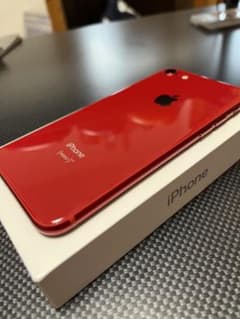 今日まで値下iPhone8 256gb SIMフリー レッド iFaceカバー付のサムネイル