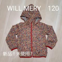 新品！未使用！WILL MERYのウィンドブレーカー　120のサムネイル