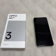OPPO A3 5G ブラック 本体 元箱付き - メルカリ