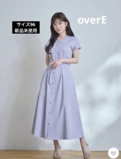 overE» ドライタッチサッカーシャツワンピース96 ラベンダー - メルカリ