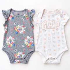 babyGAP ベビー ロンパース 2枚セット60cm 3-6ヶ月のサムネイル
