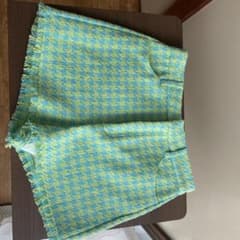 ZARA ツイードショートパンツ 千鳥格子柄のサムネイル