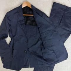 未使用級•現行】セオリー リネン混セットアップスーツM本切羽 抜群の