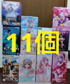 ■미소녀 피규어 11개 알베도/우자키 하나/프리렌/키타가와 카이유메/오야마 마히로 등 2