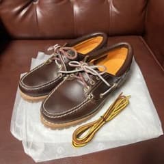 Timberland 3eye バーガンディ 23cm 替え紐付きのサムネイル
