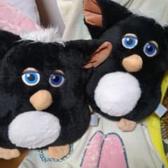 【タイトー限定】 ファービー レトロファービーぬいぐるみ ver.2 黒 セット