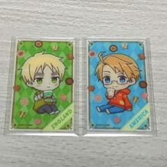 アメリカ イギリス アクリルカード コラボカフェ andGallery