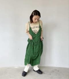 【美品】sanself/サンセルフ/キャミワンピース/ワンピースのサムネイル