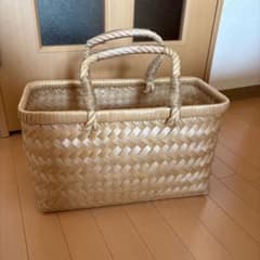 Cul de Sac-JAPON カルデサック★青森ヒバ 籠バッグ small Cul de Sac-JAPON カルデサック☆青森ヒバ 籠バッグ smallの通販 by