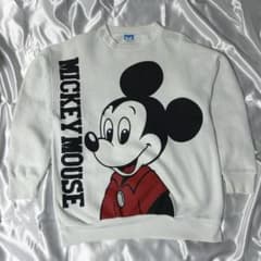 古着 80's DISNEY ミッキーマウス キャラクタースウェット USA製のサムネイル