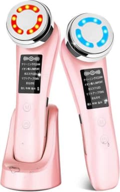K68 美顔器 リフトアップems 美顔器 1台8役 超音波美顔器 充電式