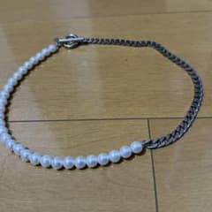 tk. TAKEO KIKUCHI パール調 チェーンコンビ ネックレスのサムネイル