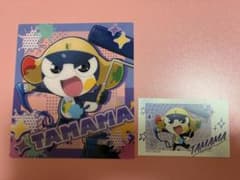 ケロロ軍曹キャラポップストア　カード　クリア色紙　タママ二等兵2点セットのサムネイル
