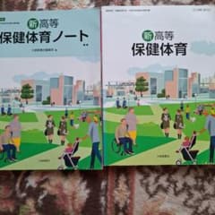 新高等保健体育 新高等保健体育ノート 大修館書店 2冊セットのサムネイル