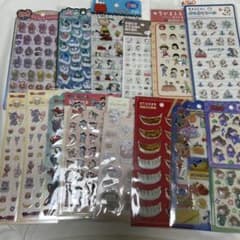 キャラクターシール 大量セット まとめ売りのサムネイル