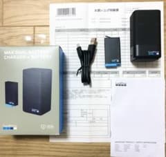 Xさま専用です。デュアル バッテリー充電器 ACDBD-001-ASのサムネイル