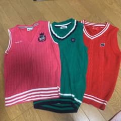 ゴルフに最適なベスト3点3色セットのサムネイル