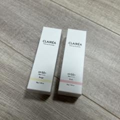 CLAIRÉA 化粧下地 SPF50+ PA+++ ベージュ・ピンク 30gのサムネイル