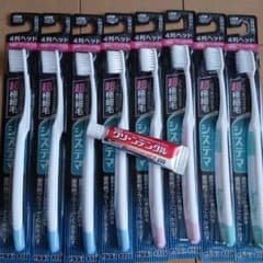 LION システマ ハブラシ 薄型コンパクト 4列