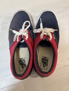 Vans era エラ キャンバス ネイビー/レッド ローカットスニーカーのサムネイル