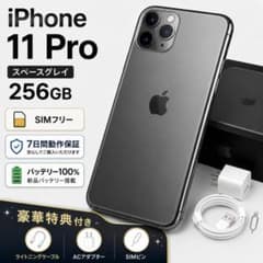 極美品】iPhone11Pro 256GB スペースグレイ 最大容量100% - メルカリ