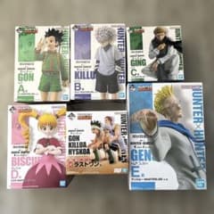 新品】一番くじ ハンター×ハンター グリードアイランド フィギュア6体