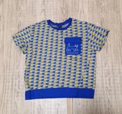 モイモルン　ドット柄ポケット付Tシャツ　100cmのサムネイル
