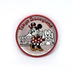 東京ディズニーランド ミニーマウス バッジ 1984年 当時物 レア 開園