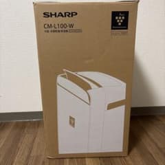 SHARP 衣類乾燥除湿機 冷風CM-L100-W 2022年製のサムネイル