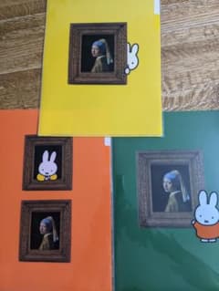 ミッフィー フェルメール展 クリアファイル 3枚セット - メルカリ