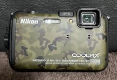 Nikon COOLPIX AW100 カモフラ 付属品多数 SDカード付 - メルカリ