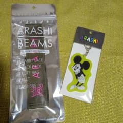 M*n様 嵐　ビームス　ラゲッジマーク　5色セット　櫻井　松本　相葉　二宮　大野 嵐を旅する展覧会 BEAMS ラゲッジマーク アクリルキーチェーン 相葉