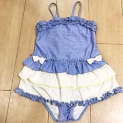 水着 女の子 ワンピース 130のサムネイル