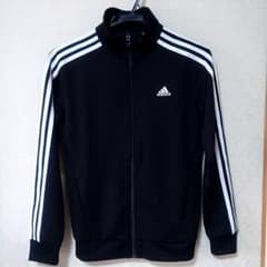 adidas ジャージ トラックジャケット CLIMALITE ブラック Mのサムネイル