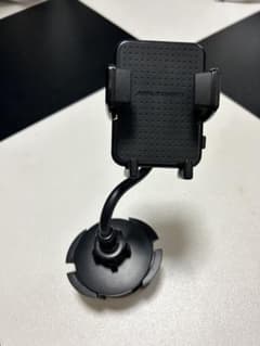 入手困難？ MIRAREED スマホホルダー ドリンクホルダー固定 ブラックのサムネイル
