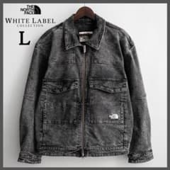 한국 한정 THE NORTH FACE 화이트 라벨 데님 재킷 L