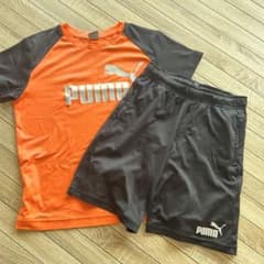 PUMA サッカーウェア オレンジ ブラック ASIA Mのサムネイル