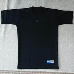 Tシャツ アンダーシャツ 半袖   黒  160のサムネイル