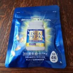サントリー DHA・EPA・セサミンEX 30日間体感トライアルのサムネイル