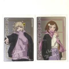 【僕のヒーローアカデミア】ベースヤード メタルカード 麗日お茶子 トガヒミコのサムネイル