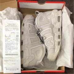 【大特価】NIKE AIR MORE UPTEMPO'96 モアテン ホワイトのサムネイル