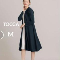 美品 トッカ WINDY ニットロングフーディー ゴールドタグ ウォッシャブル 美品 トッカ WINDY ニットロングフーディー ゴールドタグ