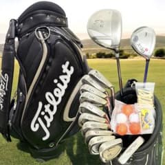 タイトリスト ゼクシオ 初心者 メンズ ゴルフクラブセット フルセット