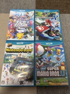 Wii U ソフト 4本セット まとめ売り(単品売り可)のサムネイル