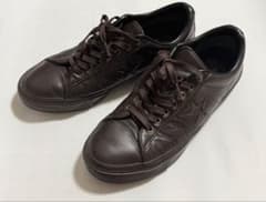 コンバース　ワンスター　レザー　brown 28cm US9.5のサムネイル