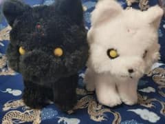 呪術廻戦 玉犬ぬいぐるみキーチェーンセットのサムネイル