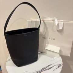 美品THE ROW ザロウN/S Park Tote パークトートスモール 黒