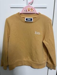 KITH KIDS クルーネック トレーナー イエローのサムネイル