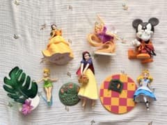 ディズニー プライズ品 ジャンク ミッキーマウス ベル ティンカーベルフィギュア