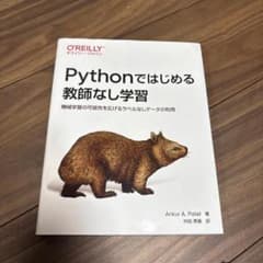 Pythonではじめる教師なし学習 機械学習の可能性を広げるラベルなしデータの…のサムネイル